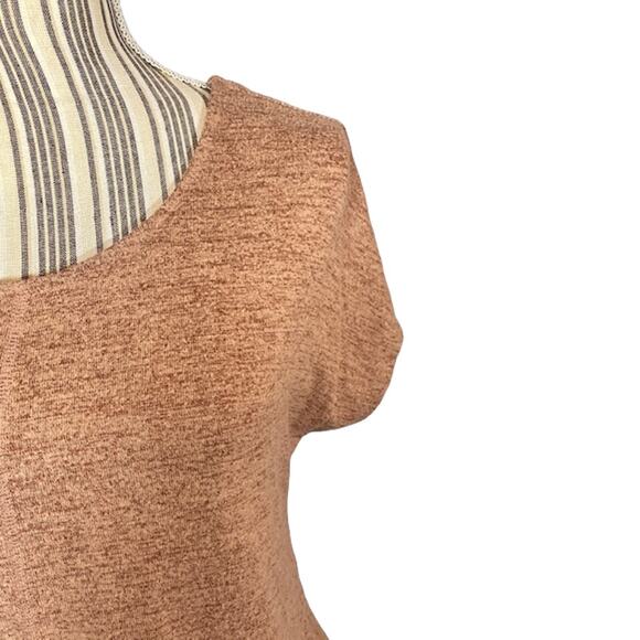 Express Salmon Pink Short Sleeve Blouse Women SZ XS - Picture 5 of 9